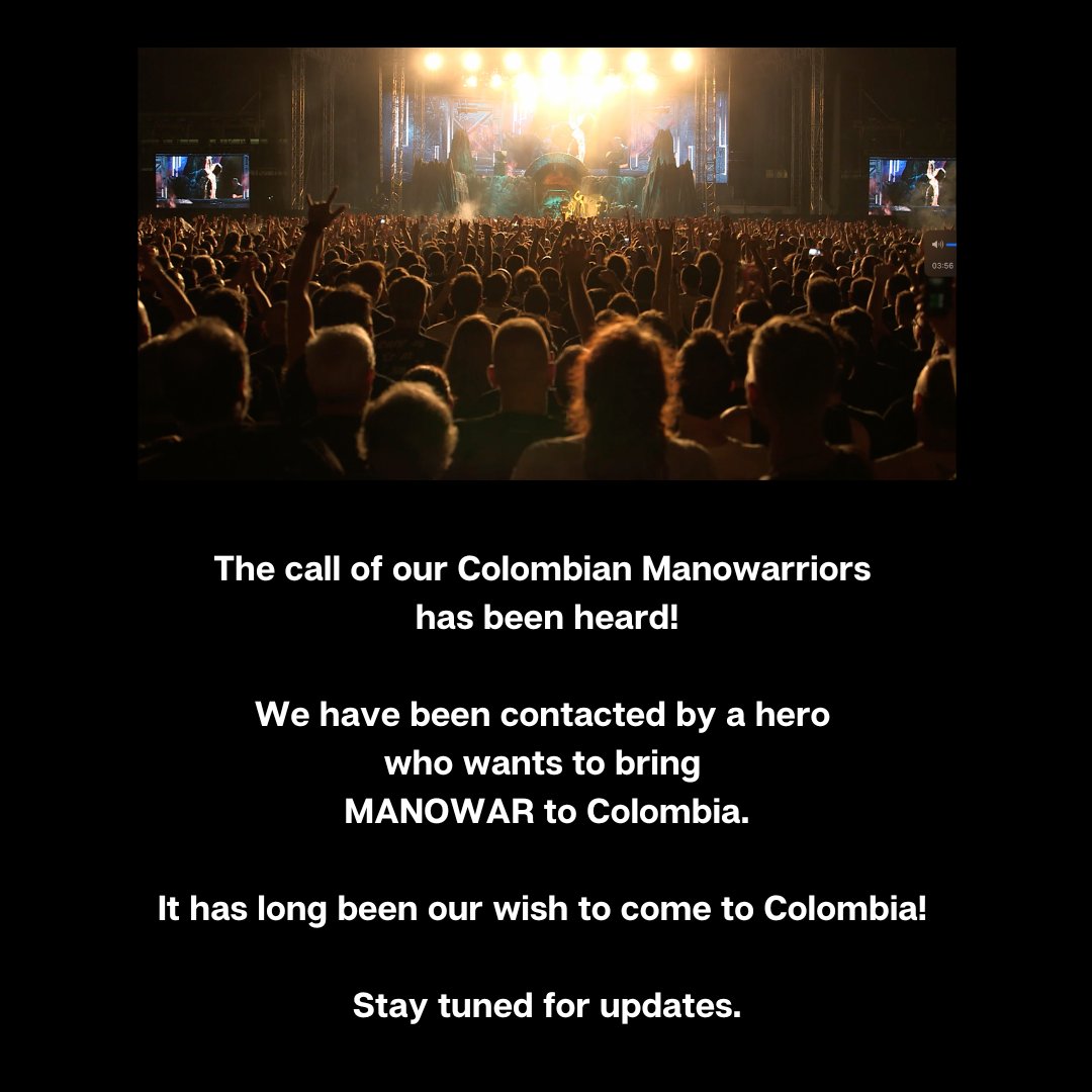 MANOWAR Official tweet media