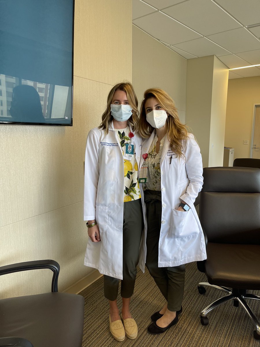 When your advanced HF attendings do such a great job teaching you how to think like them during @ScrippsCVFellow shock bootcamp that you even start to dress like them… @RolaKhedrakiMD 👯‍♀️ @RajeevCMohan @jtheywood @CardiBeatMD @MeganPelter