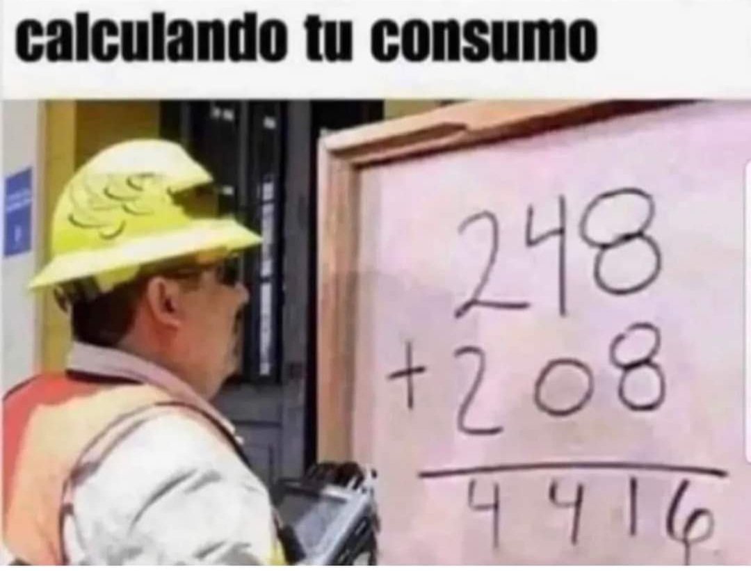 delvyslanfranco's tweet photo. Así es que las Edes están calculando el consumo de energía.

#ReportaTuApagon
#ElCambioFueUnaTrampa https://t.co/CiCUYUWqH0