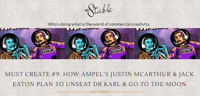 MatesInSpace's tweet image. 'How Justin and Jack Plan To Unseat @DoctorKarl &amp;amp; Go To The Moon' is an absolute dream of a headline 🌙

Thanks to The Stable for an excellent profile on our titular Mates! #space #podcast #harbingers

thestable.com.au/must-create-9-…