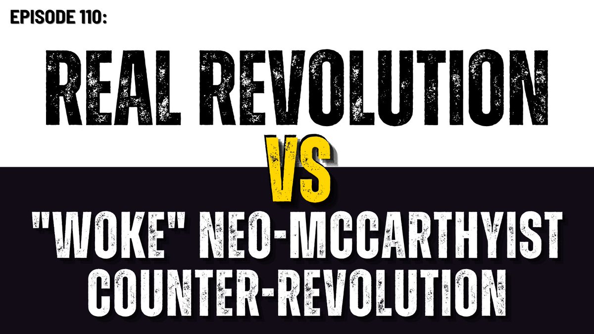 therevcoms's tweet photo. #RNLShow ep. 110!

Real Revolution VS. "Woke" Neo-McCarthyist Counter-Revolution

Watch 👉 https://t.co/QbvvAHoITA https://t.co/AieXQmMJb8