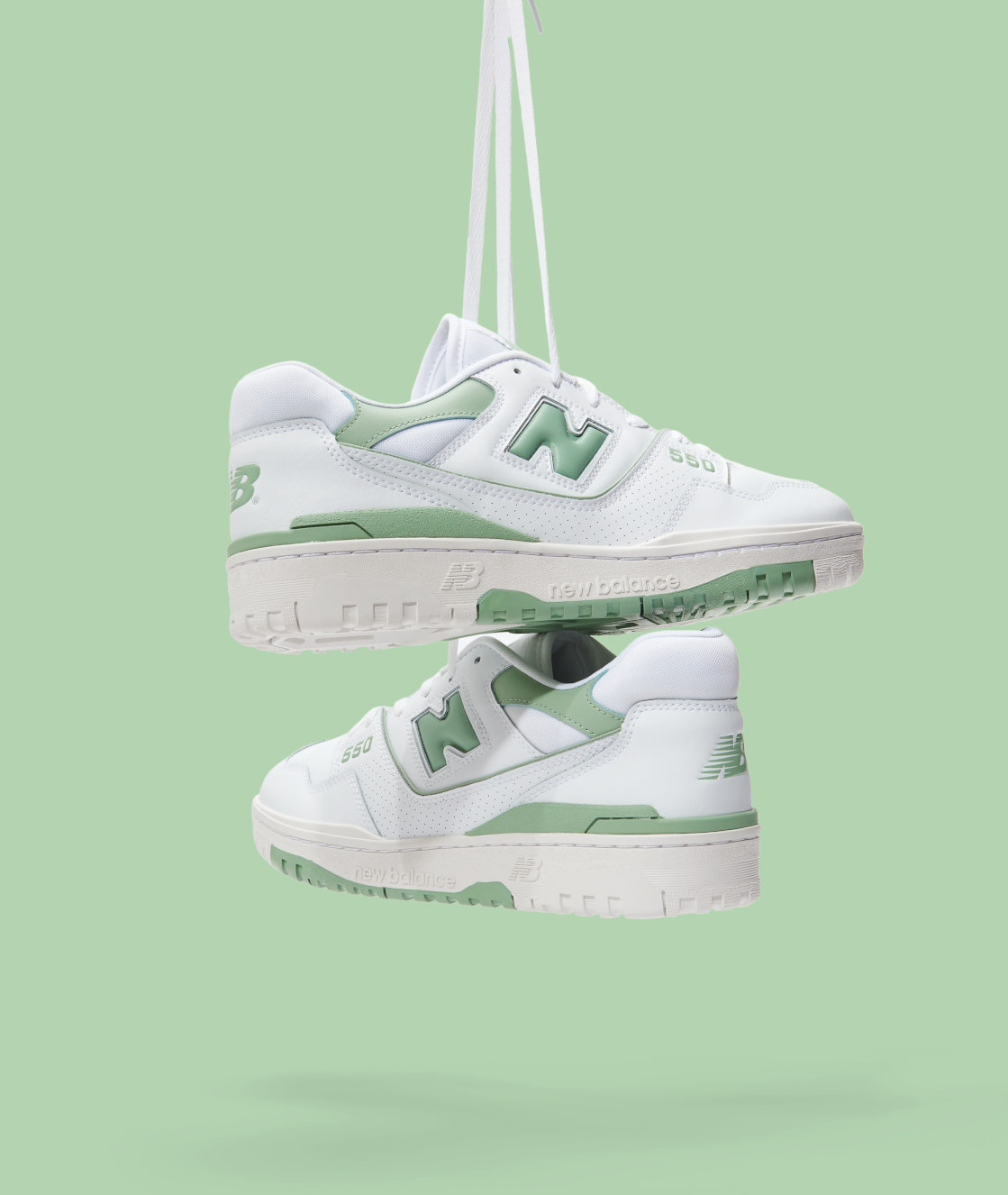 Foot Locker on Twitter: "Hit after hit 🥵 Part of the Balance pack, this white/green 550 dropping in men's &amp; kids sizing on 7/20! Reservations are now open in