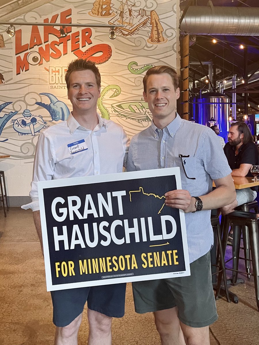 mtnorton's tweet photo. I don’t know about you but I’m all for supporting @trumanscholars @grant_hauschild for Minnesota Senate! @TrumanApp https://t.co/bWScshTfc5
