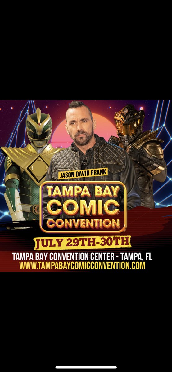 The #JDFPPP Tour is in #TEXAS this weekend!!

THIS SAT @CCTXcomiccon 
#CorpusChristi
corpuschristicomiccon.com

THIS SUN 12PM @GroundZeroComix #Tyler
☎️ (903) 566-1185

JULY 24TH autographsmash.com #Pasadena 

JULY 29th-30th @Tampa_Bay_CC
#Tampa