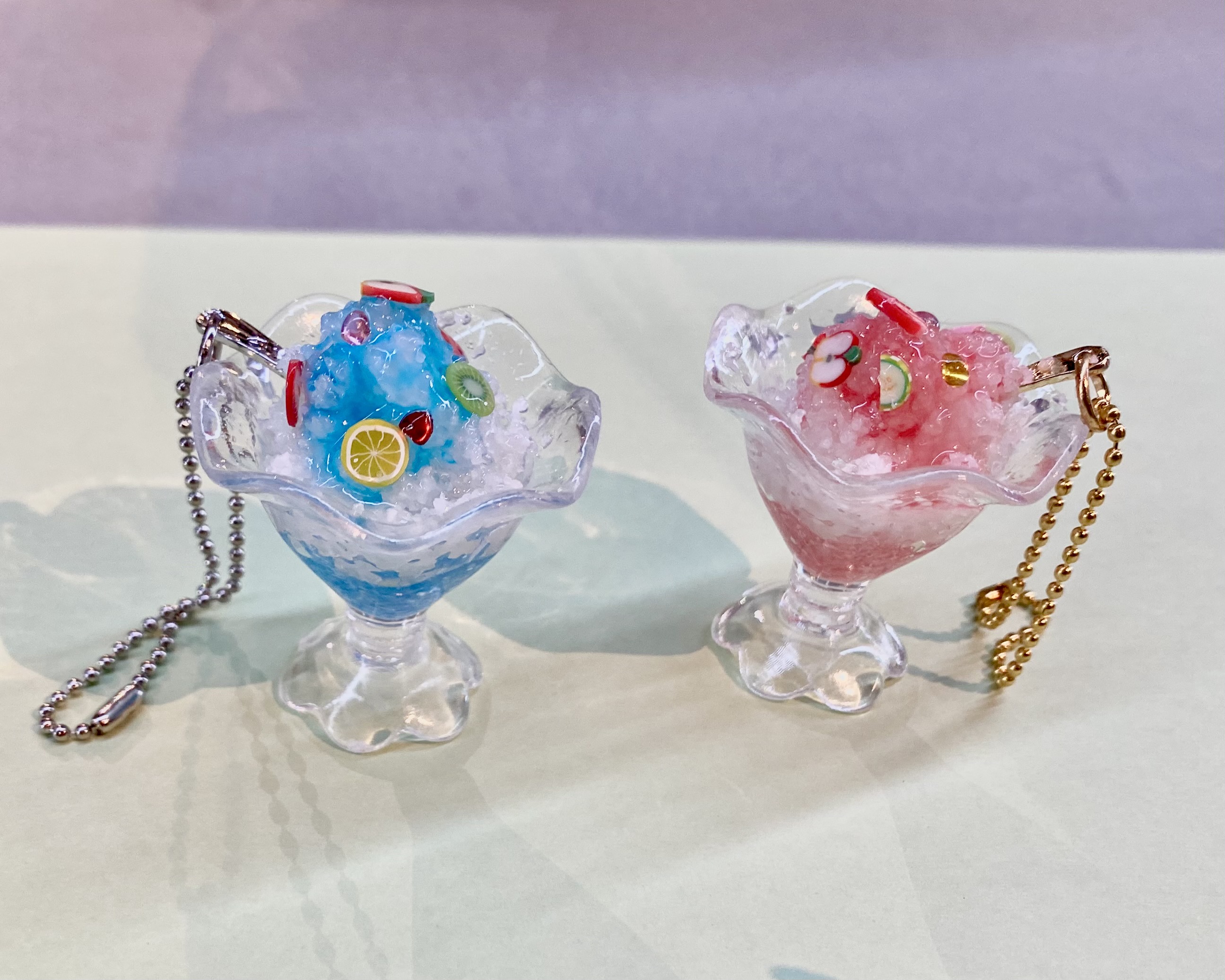 トリミングチョーカー！夏かき氷♡ 🔰 Easy and crunchy✨ Knit casually for a fluffy and cute