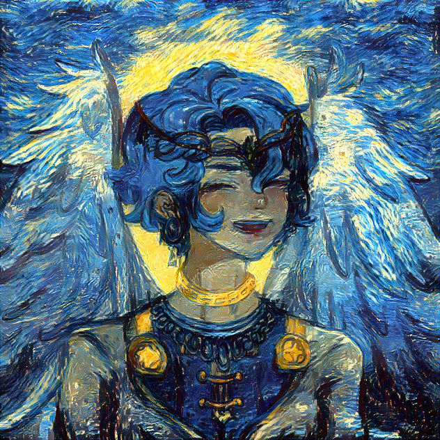 FiMoTW's tweet photo. @pieceofshit_wtf Stary stary night 🎶
Van Gogh Holy Sister 😇 https://t.co/YVLDc7SPzO