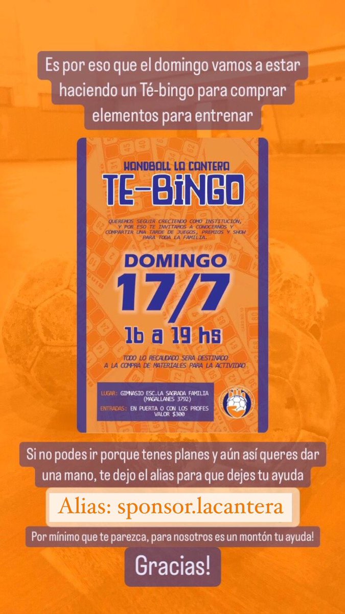 Twitter es servicio gente. $100 ya nos ayudas un montón ! 
Alias: sponsor.lacantera 
Gracias !!!