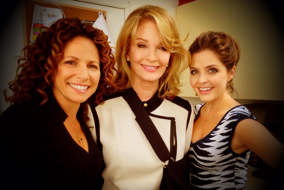 I miss working with these women! @DeidreHall @jen_lilley didn't we laugh? I MISS IT SO. I love what you're each doing every day! Both of you did loving things to support me & @WriteBrainBooks. THANK YOU. You are as stunning as ever. Loving #beyondsalem #days #DaysofOurLives!!!