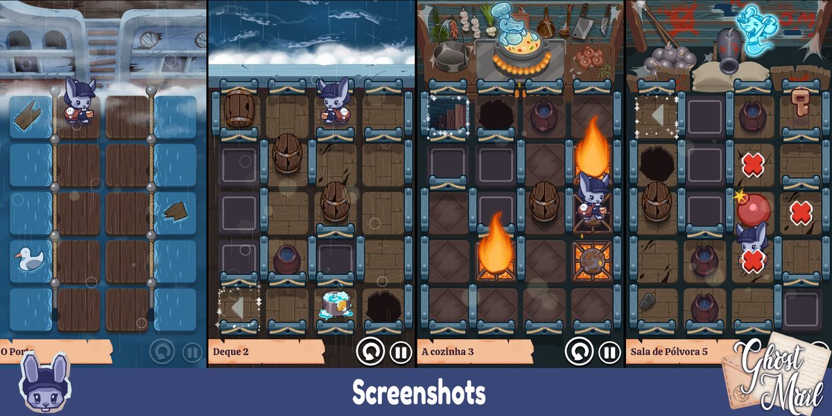 JuliaChiarelli's tweet image. Acabei de postar o trabalho que eu fiz pro @GhostMailGame no portfolio!👻🐰
artstation.com/artwork/r9LEv2