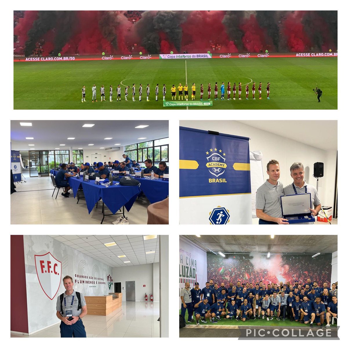 Great few days in Brazil with the CBF Coaching Academy pro fitness coaches license revealing parts of The Holistic Method - <a href="/Coach_Gareth79/">Gareth Smith, PhD</a>. Topped off by the Maracana experience - phenomenal. Pictures never do great experiences justice.