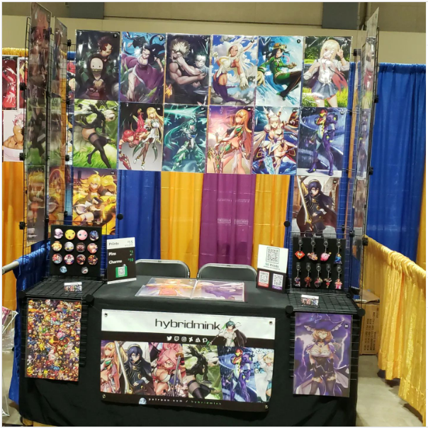 hybridmink's tweet photo. I'll be at Connecticon tomorrow thru Sunday. Come check out booth #AC133 and mention this post or the twitch stream and I'll give you a free shark or dolphin pin ;D
#ConnectiCon #animeart https://t.co/Tfi8NIulLe