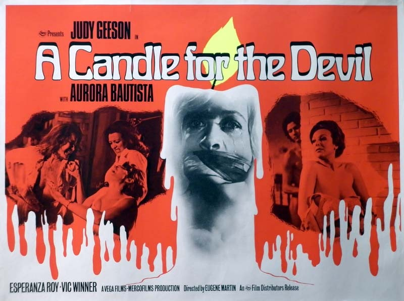Three films by Eugenio Martin.

THE FOURTH VICTIM
HORROR EXPRESS
A CANDLE FOR THE DEVIL
#HorrorMovies #Giallo #SpanishCinema