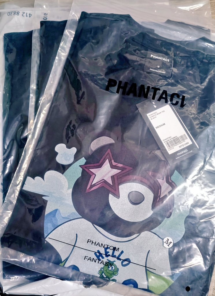 rickyko_eth's tweet photo. Look what I had received today!
My Phantabear Tee Shirts!
Thank you @PhantaBearClub
Heaps of benefit to NFT holders and .......HODLers of coz!
WGMI! Bear market! Buy Bears! #Phantabear #PhancyPets https://t.co/PBGoV4XrFL
