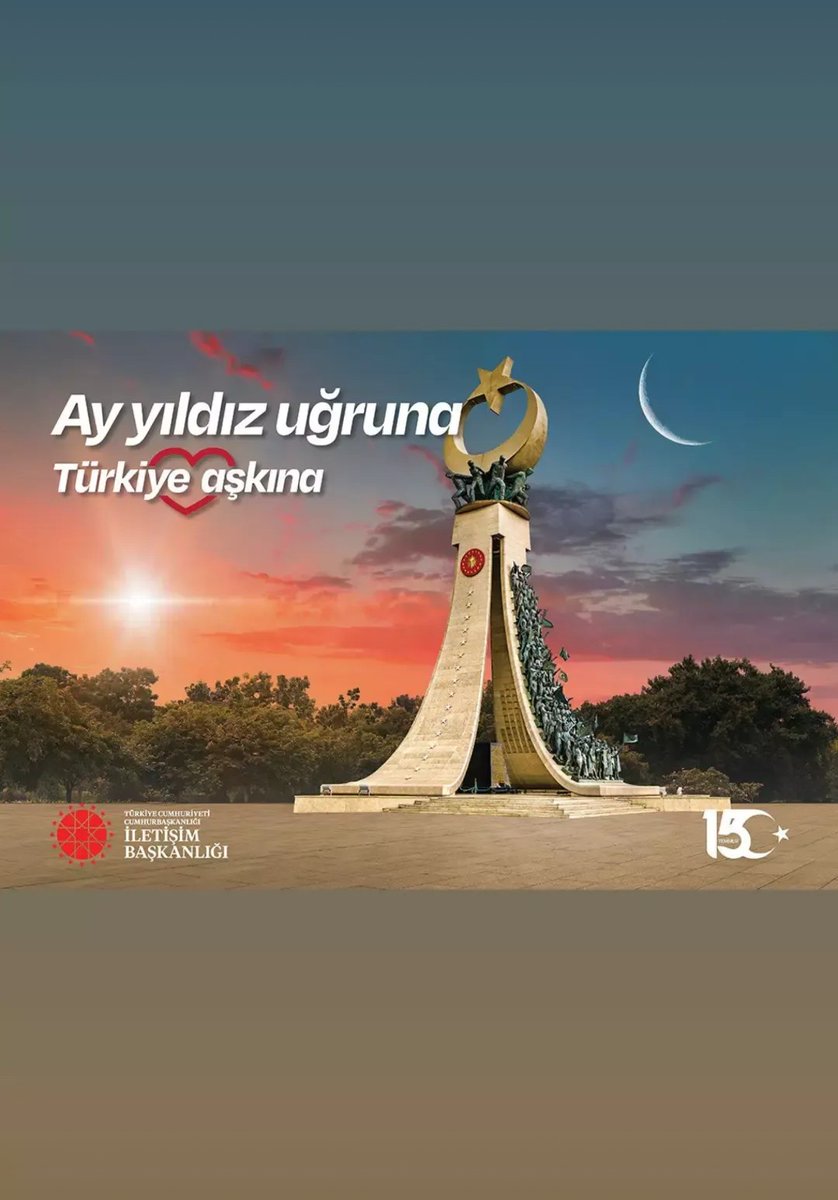 Vatan, Bayrak uğruna can veren şehitlerimizi rahmetle anıyor, göğsünü siper eden gazilerimize şükranlarımızı sunuyoruz..
#15Temmuz 🇹🇷
#UnutmadıkUnutturmayacağız.