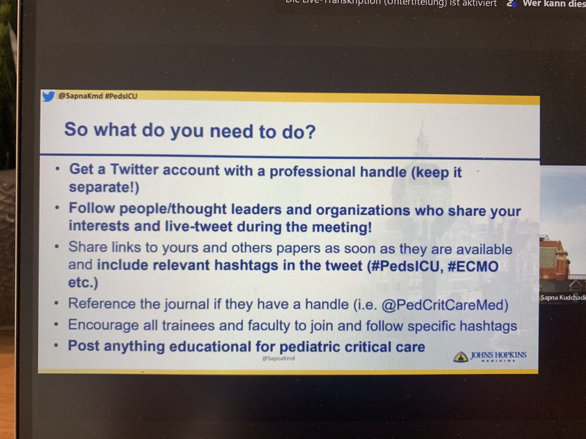 How to start SoMe from @SapnaKmd . Great SoMe Meeting @WFPICCS  #WFPICCS22 #WfpiccsSoMe  @VSLanziotti   @AnnaZanin_MD @drzaf_pic @PedsICU_tweets @MiguelrrMD