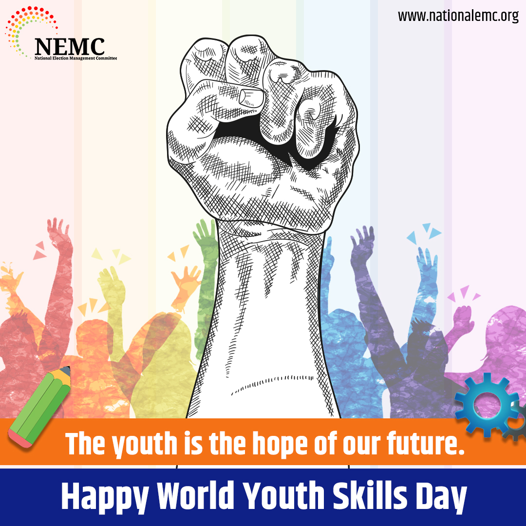 nationalemc's tweet photo. #worldyothskill #WorldYouthDay #worldyouthskillsday #worldyouth #worldyouthgeneralmeeting #WorldYouthSkillsDay #worldyouthnetwork #worldyouthforum #worldyouthday https://t.co/uvoMC8Cwx9
