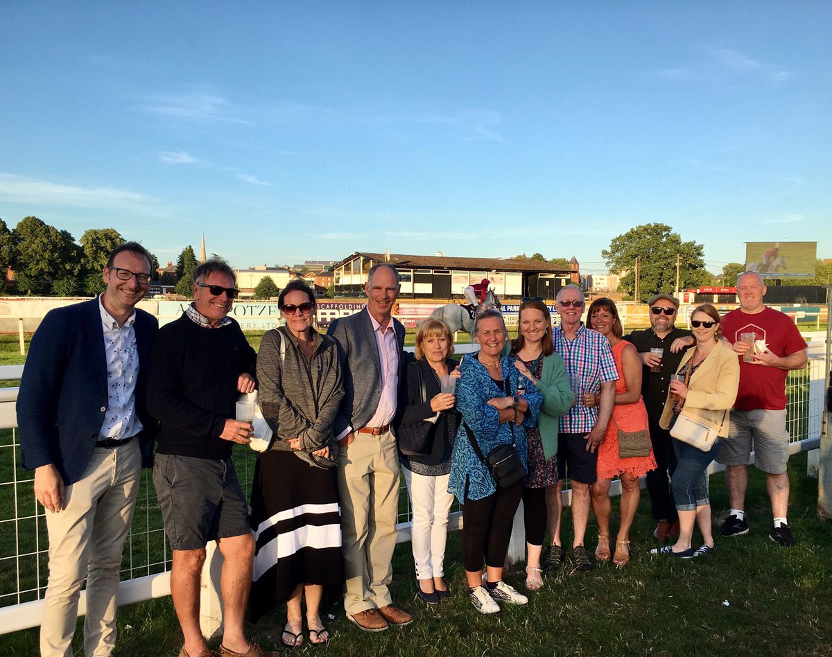 We went to <a href="/WorcesterRaces/">Worcester Racecourse</a> last night for our latest social event! Sadly it seems that our tennis playing ability is better than our ability to pick a winner…!