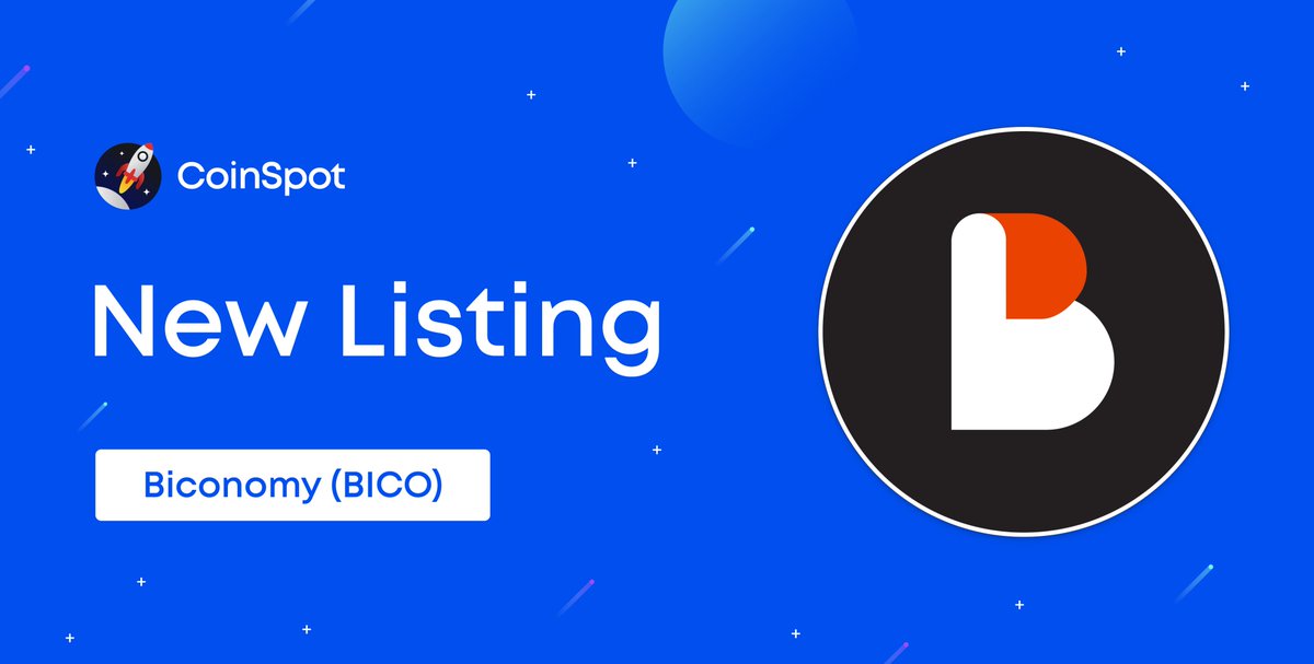 We have just listed Biconomy (BICO)!

RT for the chance to win $100 of BICO 💸

Check it out 👇
coinspot.com.au/buy/bico

Happy trading! 🚀

<a href="/biconomy/">Biconomy</a>