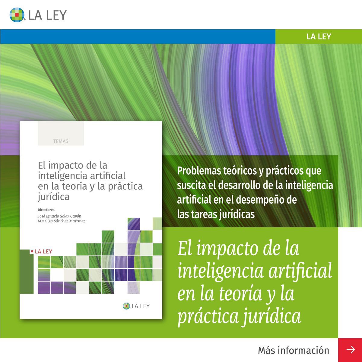 Ya está publicado el libro "El impacto de la inteligencia artificial en la teoría y la práctica jurídica" en el que participo con un artículo que explica la necesidad de utilizar la #IA para alcanzar la Era Plenamente Humana, en contraposición de la Era Posthumana