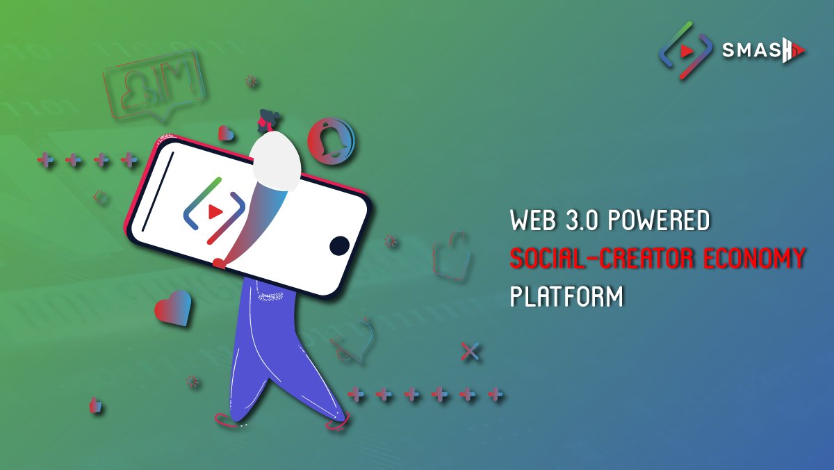 smashit_live's tweet photo. SmashitLive: The Web 3 Powered Social Creator Economy Platform
#creatoreconomy https://t.co/2QLBFUBzeI