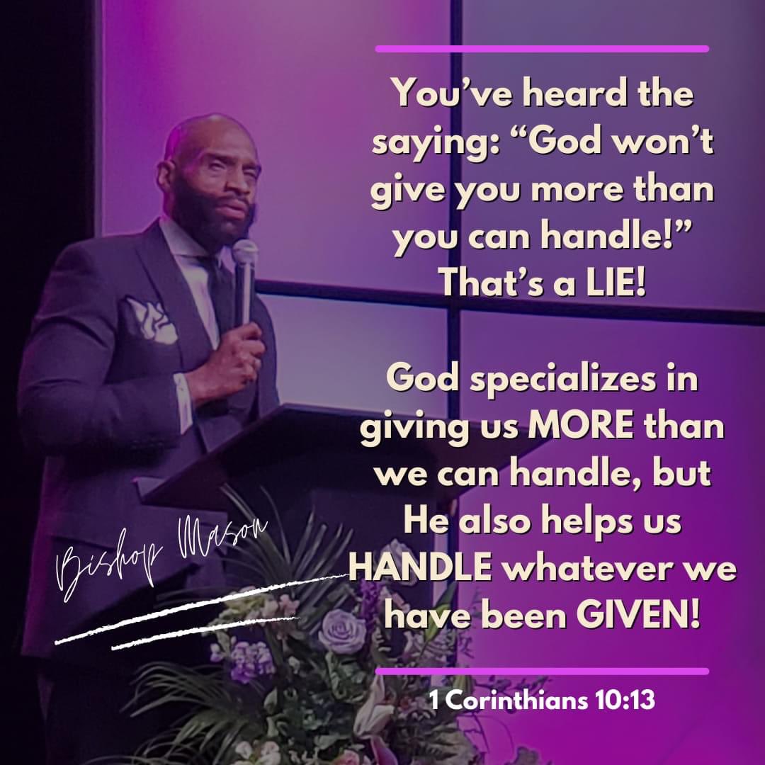 BishopRGMasonII's tweet photo. #ifGODBeForYou
#You+GOD=TheMajority
#YouWontCatchAnotherL
#BishopRGMasonII https://t.co/gCaWuEejeM