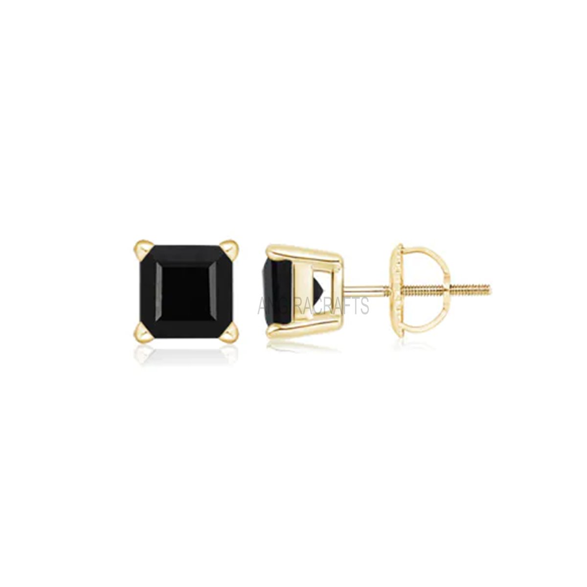 Yellow Gold Plating Handmade Sterling Silver Black Onyx Stud Earrings, Silver Black Onyx Stud, Black Onyx Square Stud Earrings Jewelry
#Blackonyxstud #studearring #Studearring #ThesellerWorld #handmadejewelry #Silverstudearring #Yellowgoldplated #Jewelry