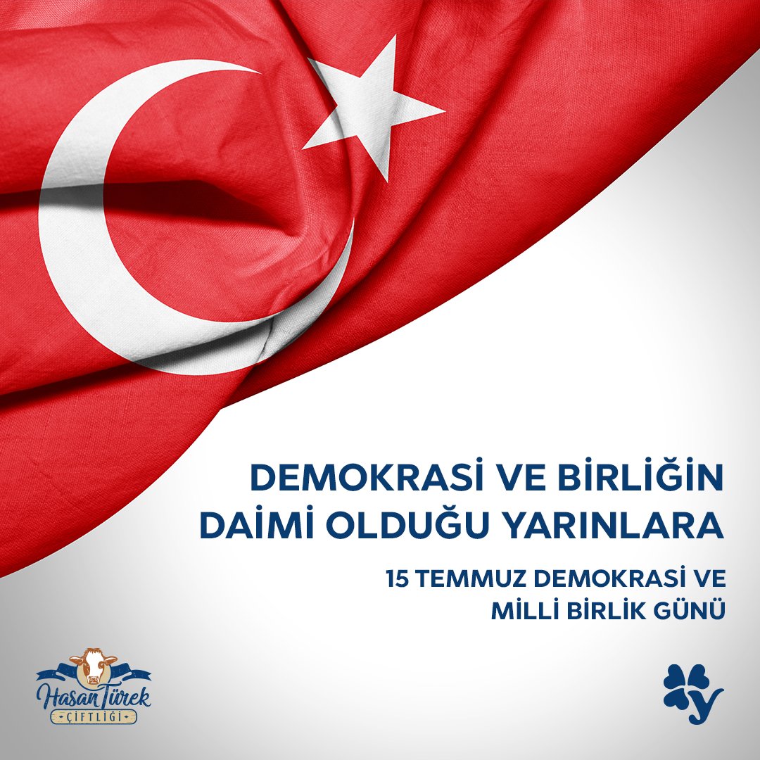 15 Temmuz Demokrasi ve Milli Birlik Günü kutlu olsun. #15temmuz #millibirlikgünü