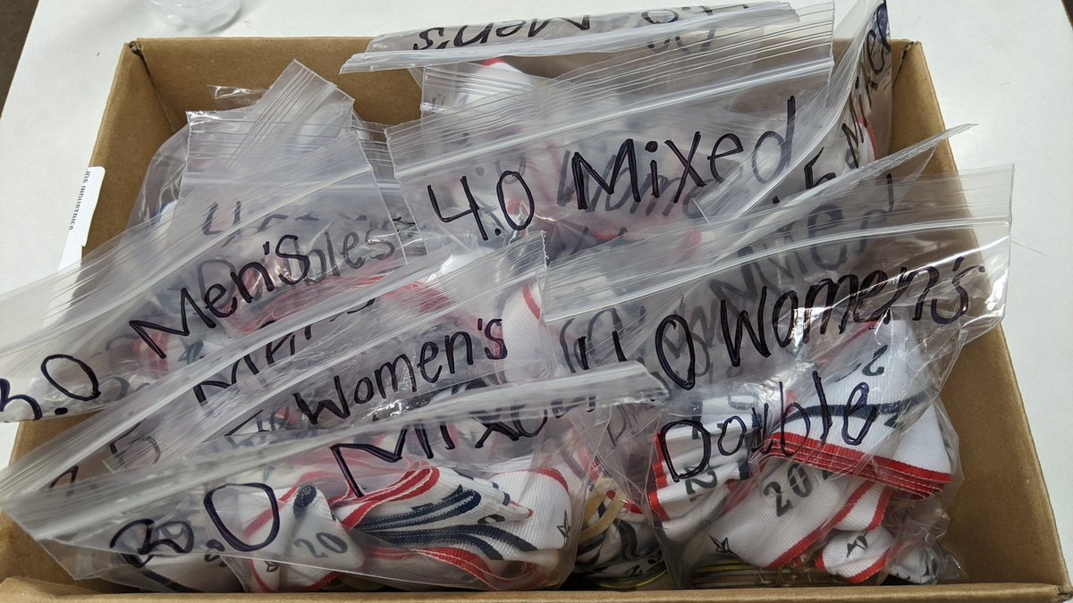 Happy Tournament Eve! 🥇🥈🥉 #sfapickleball