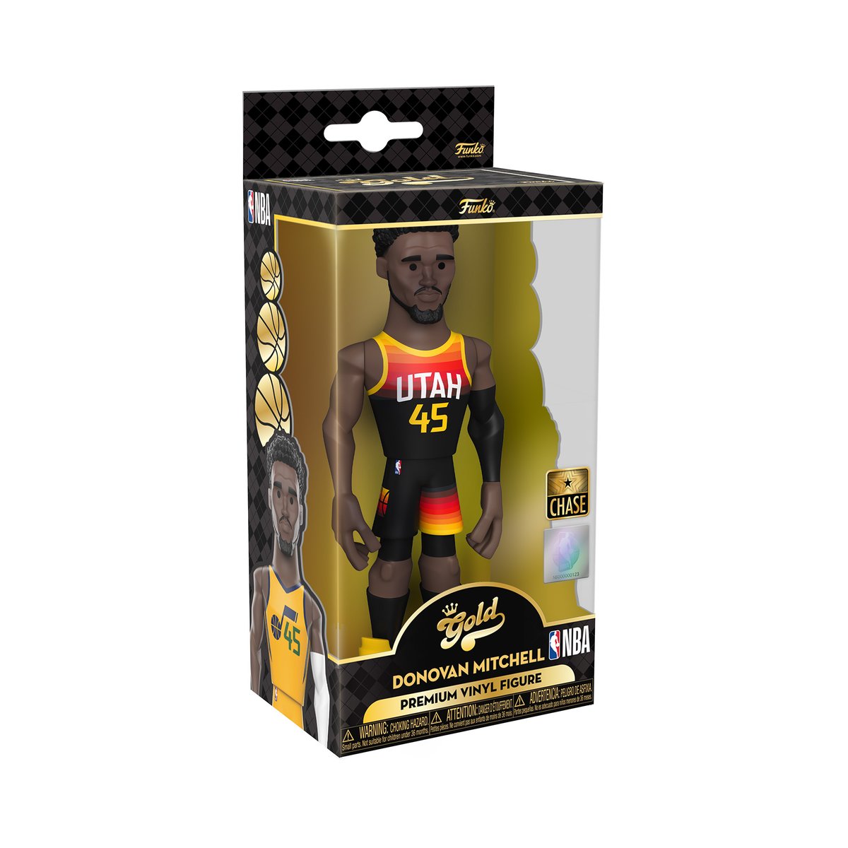 OriginalFunko's tweet image. RT and follow @OriginalFunko for the chance to WIN the 5" Donovan Mitchell Funko GOLD™ CHASE vinyl figure! Not feeling lucky? Order now: bit.ly/3Oh9tzi  #Funko #FunkoPOP #Giveaway #NBA