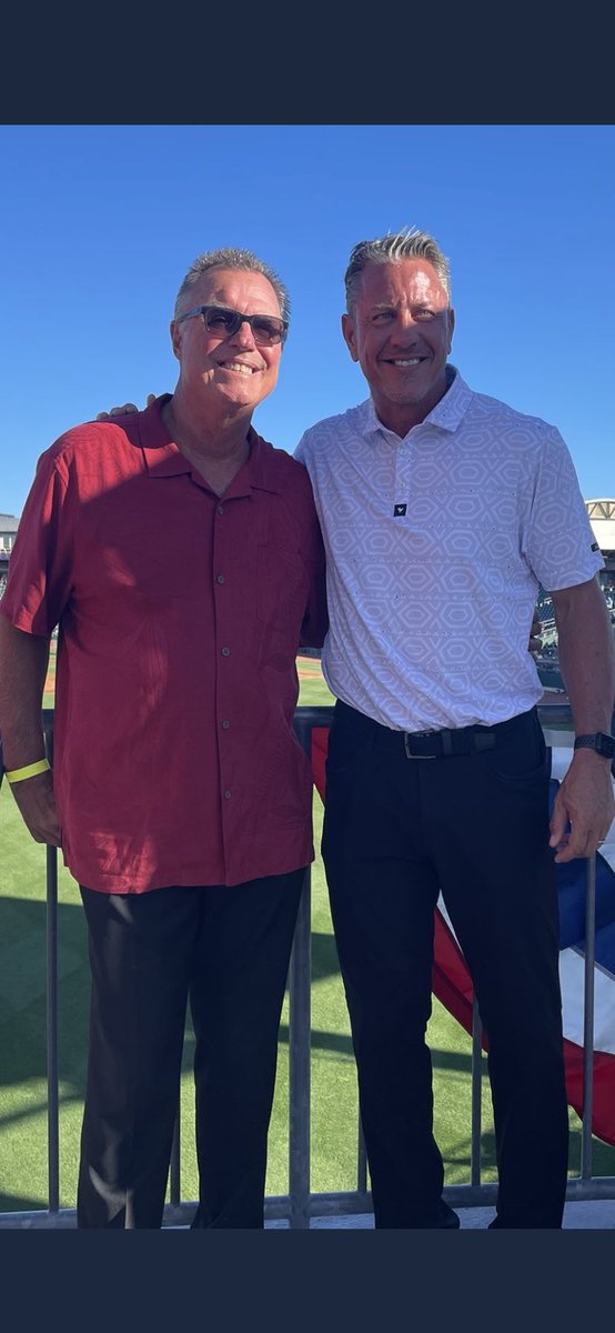 Pretty cool hanging with a couple legends last weekend at induction ceremony for Michigan Baseball Hall Of Fame!! #franktanana <a href="/Steve33ave/">Steve avery</a>