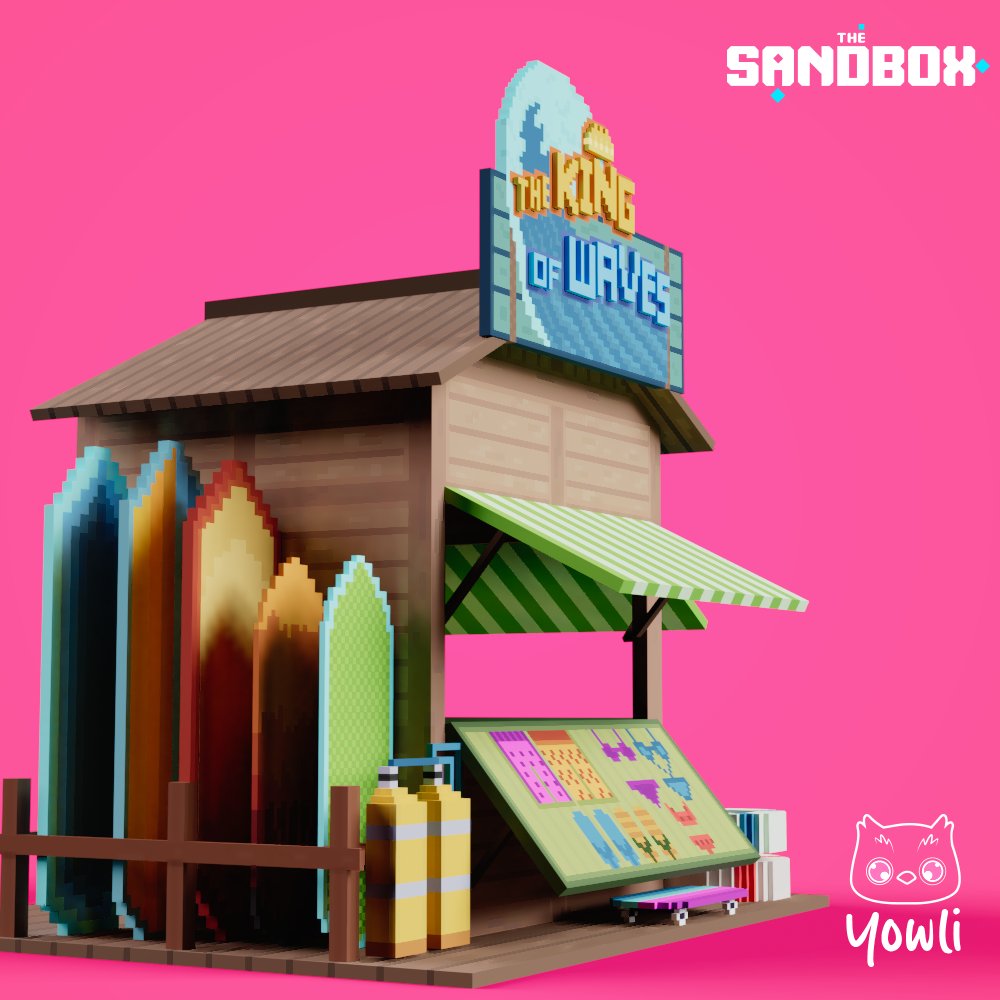 Tiendita deportiva #sports #TheSandbox #VoxEditWeekly  #voxelart #voxel #metaverse #thesandboxgame #assest #3dart #3dmodeling #Beach #NFTCommunity #PolygonNFTs 
🤖<a href="/ltrender3d/">Light Tracer Render</a>
 
🟦 <a href="/VoxEdit/">VoxEdit</a>