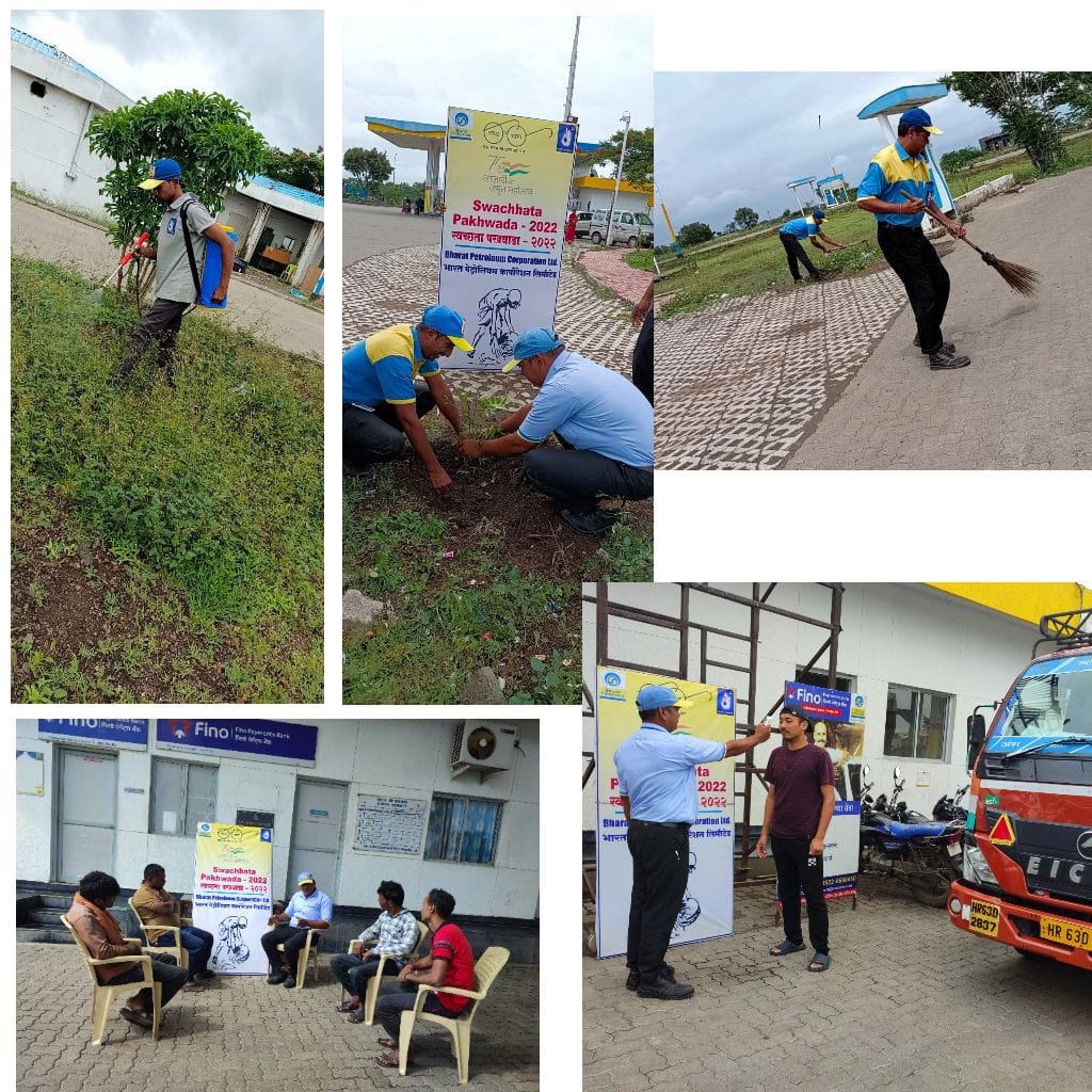 Swachhta awareness camps for customers at BP Sinnar Nasik
#SwachhtaPakhwada