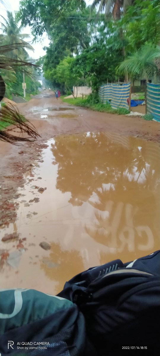 VamsinaiduKalv2's tweet photo. #GoodMorningCMSir
PADAMATIPALEM - KESANAPALLI MAIN ROAD
#razole
#malikipuram
#padamatipalem - #kesanapalli
@PawanKalyan @JanaSenaParty https://t.co/KyWhDM9LrA