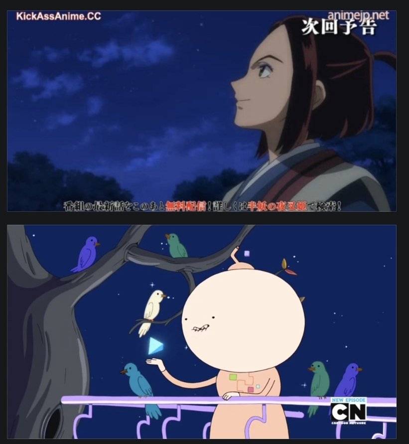 Ok so watching #YASHAhime and Riku's words little recap episode is 💯 a #grables episode if I ever saw one #AdventureTime #inuyasha