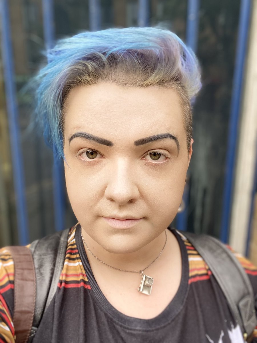 TheRealFatJenny's tweet photo. So #trans is trending same time terfs r out in force with #TwitterHatesWomen 

Im non binary so I figured even tho I’ll nva no how hard transitioning is, I’d post in solidarity with my brothers &amp; sisters.

Love u all.
#TransRightsAreHumanRights #TransWomenAreWomen #transmenaremen https://t.co/in78WTjQmL