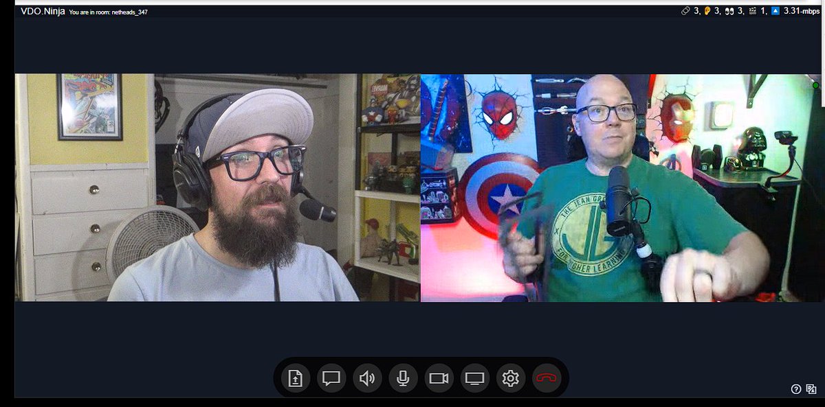 apartofhim's tweet image. really blown away with vdo.ninja's interface and ease of use. #FirstTimeUser #NetHeads