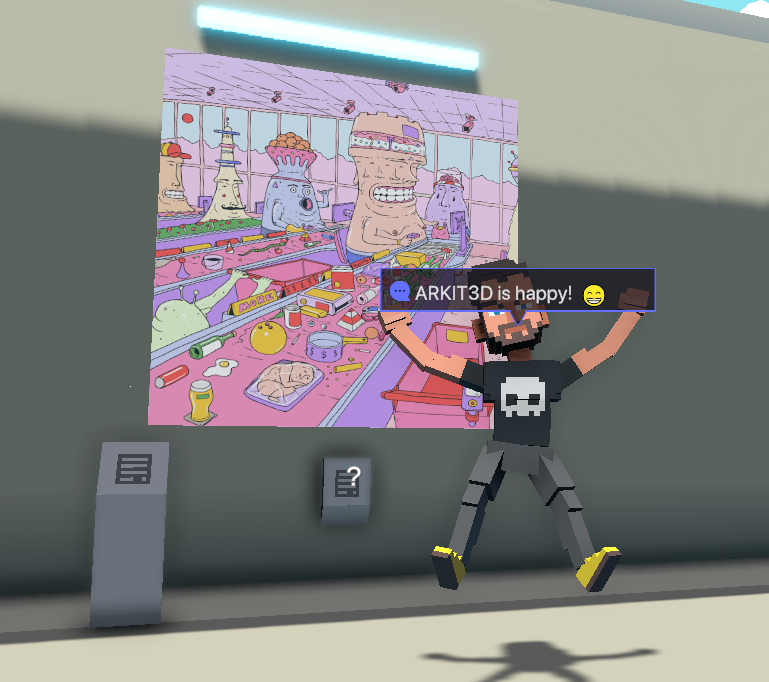 Arkit3D's tweet photo. @TheSandboxGame @SuperRare I just participated in the #TheSandbox weekly contest for a chance to win 200 mSAND! I found the art piece, check out my screenshot below!
👇 https://t.co/SRd4KVzcS6