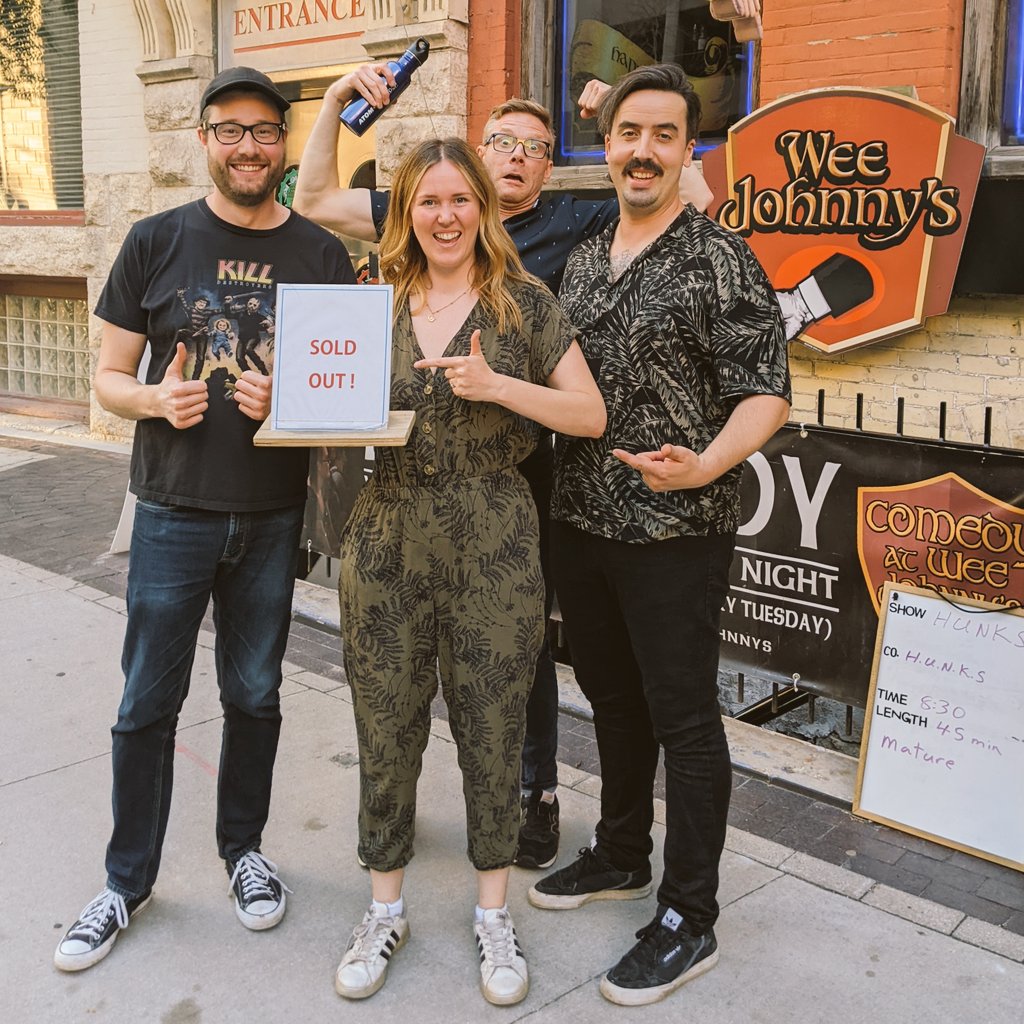 Not too shabby for a bunch of millennial hackers. #wpgfringe #soldout