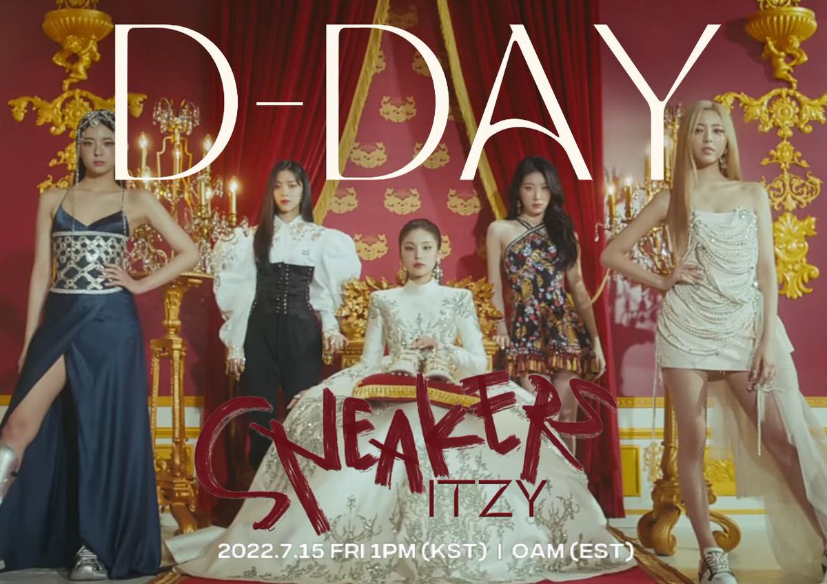ITZYDomain's tweet image. MIDZYS, let's celebrate D-DAY by trending the tags for ITZY! 👟❤️🔥
ITZY SNEAKERS OUT NOW
#CHECKMATE_GAME_OVER
#있지_스니커즈_가보자고
#ITZY_SNEAKERS @ITZYofficial