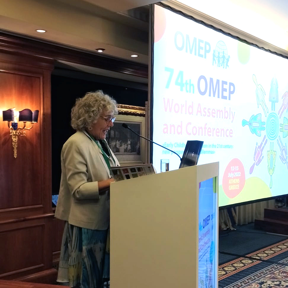 📢 The World President has been re-elected!

Unanimously, Mercedes Mayol Lassalle has been reelected as World President of OMEP, renewing her mandate for 3 years. During the Assembly, work began on the new Strategic Plan 2023-2025.

#omep2022 #omepworldassembly2022