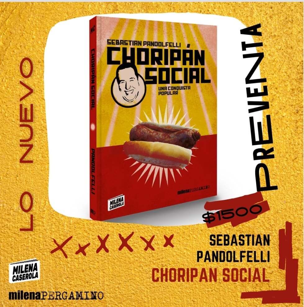SebaPandolfelli's tweet image. CHORIPÁN SOCIAL ✌
Edición 10º aniversario, retocada y con sorpresas.
Hasta el 22/7 podés tenés un Chori por $1500
Para comprar tu ejemplar a precio de preventa:
bit.ly/3PndUcs
Aboná y luego escribinos a ventas.milenapergamino@gmail.com
@milenapergamino
@milenacaserola