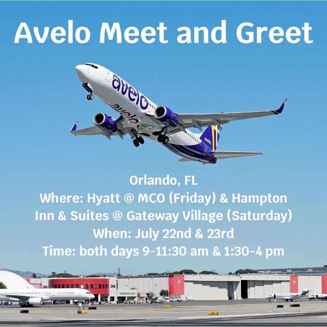 Avelo Airlines on Twitter meet our Head of Flight Ops and pilot