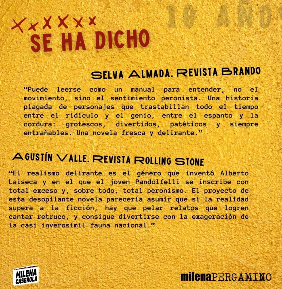 SebaPandolfelli's tweet image. CHORIPÁN SOCIAL ✌
Edición 10º aniversario, retocada y con sorpresas.
Hasta el 22/7 podés tenés un Chori por $1500
Para comprar tu ejemplar a precio de preventa:
bit.ly/3PndUcs
Aboná y luego escribinos a ventas.milenapergamino@gmail.com
@milenapergamino

@milenacaserola