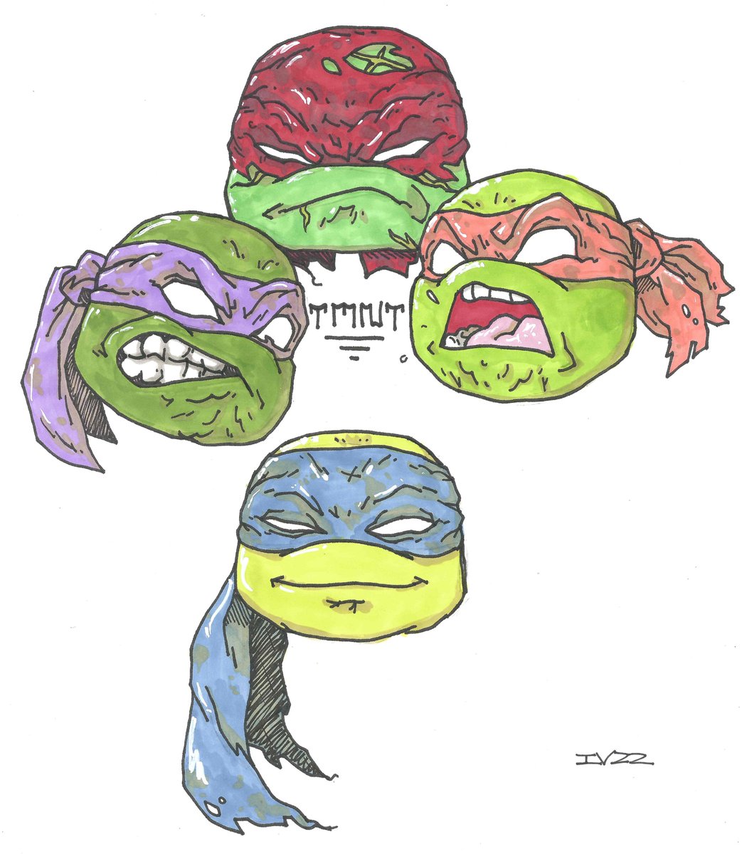 4 Brothers. #TeenageMutantNinjaTurtles #comicbook #FANART #4ever4eyes