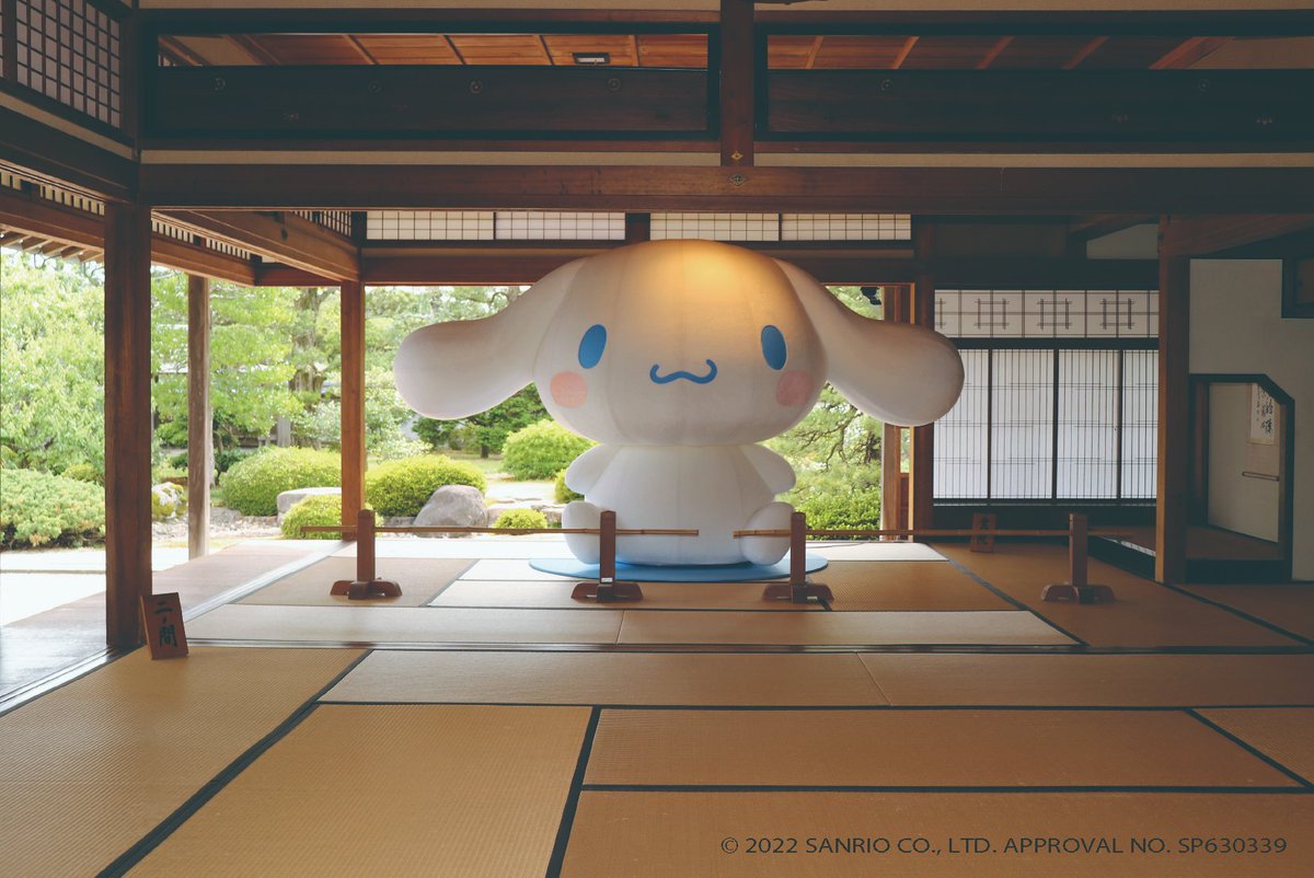 ふわふわシナモロール展 のシナモンがでかすぎる 漂うラスボス感 Togetter
