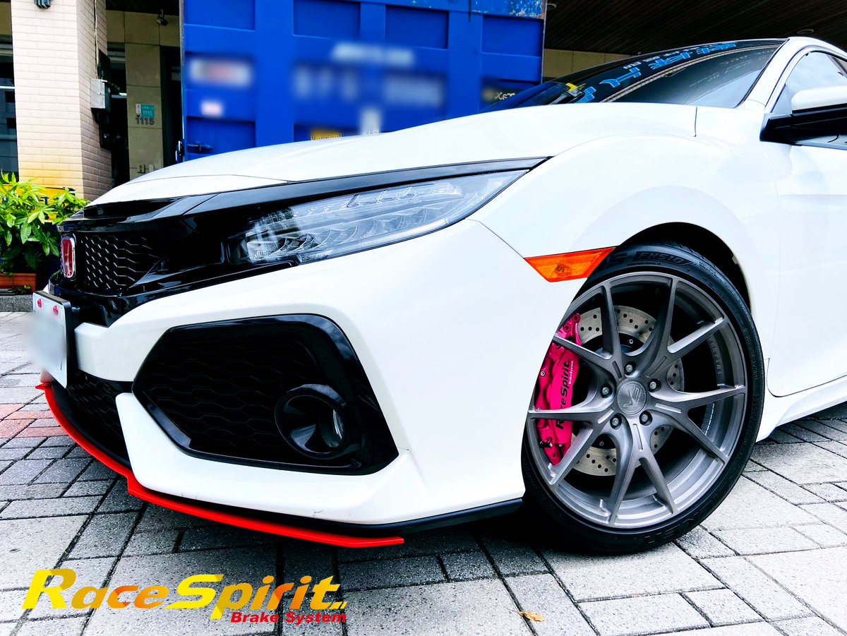 MING_YAO_MYS's tweet photo. HONDA CIVIC SI 1.5T COUPE, Race Spirit Brake System design for him

Front:
6pots racing calipers+356mm drilled rotors
Sport version brake pads

#honda #hondacivic #brake #brakesystem #calipers #煞車 #煞車系統 #多活塞鍛造卡鉗 #卡鉗 #racespiritbrakesystem https://t.co/rhBN5VYn6g