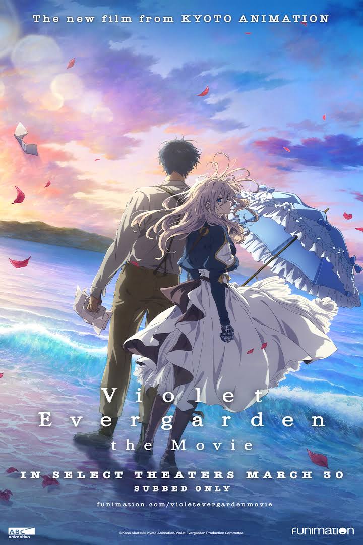 My First 175 Anime Ranked! 

4th: Violet Evergarden: The Movie