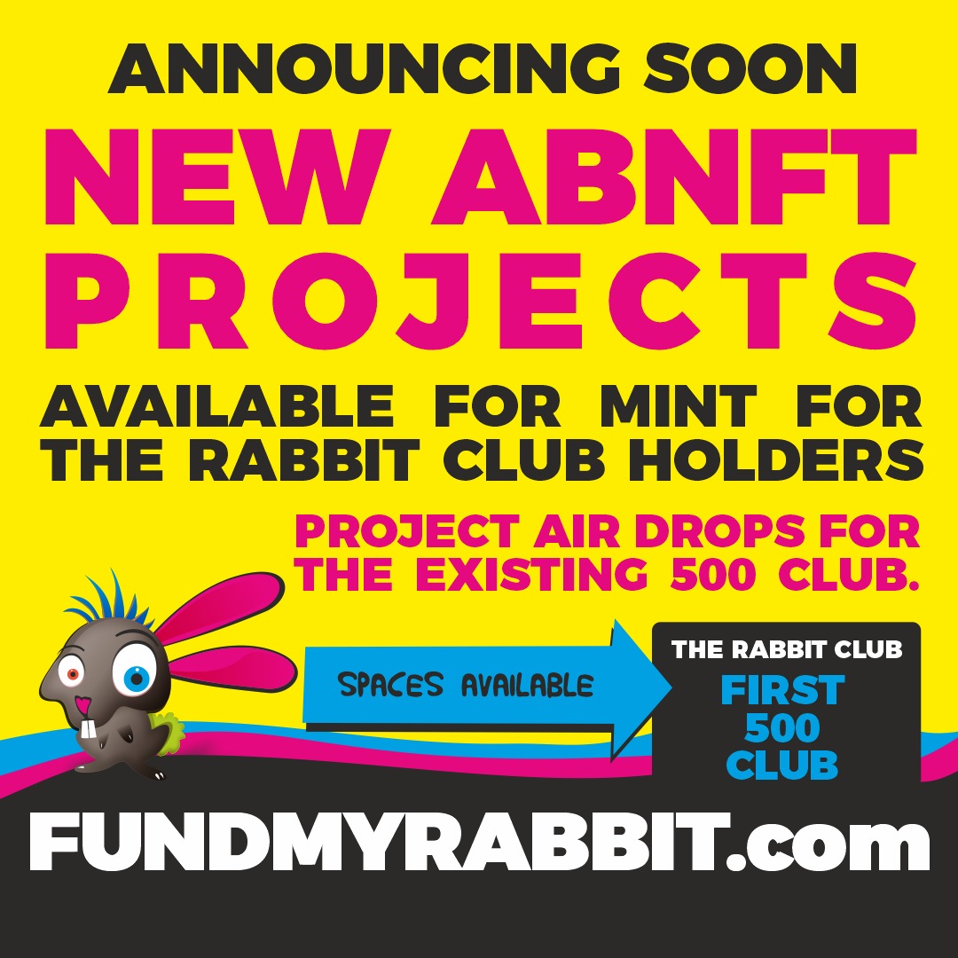 fundmyrabbit's tweet photo. No standing still for Fund My Rabbit.  New office, new projects, Twitter spaces giveaway on the 28th.
Be quick, space in the 500club still available. 
Watch this space for launch party information coming soon. 
#launchparty #NFTGiveaway
#NFTProject #NFTCommuntiy  #passiveincome https://t.co/hRQkKsSeT5