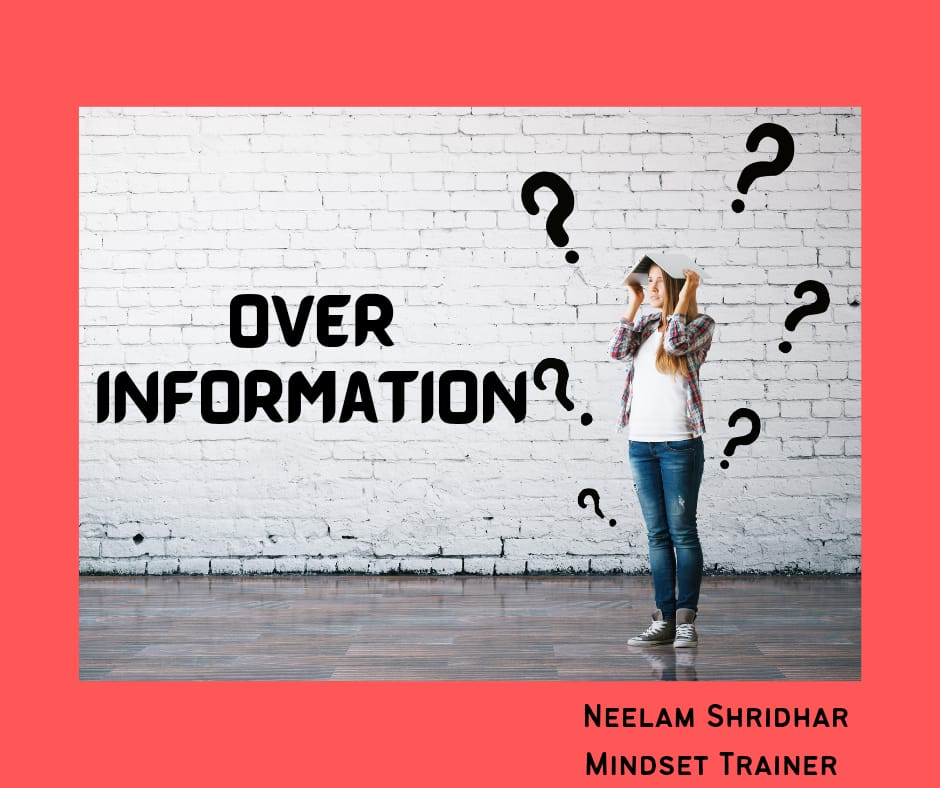 ShridharNeelam's tweet photo. We all are well informed today, only thing where we are lacking is awareness. 

We know but not aware what is happening and why is happening. Over information is one of the biggest distraction today. 

#parenting #parents #clarity #calm #growth #success #information #instinct https://t.co/XsaRm1rR3A
