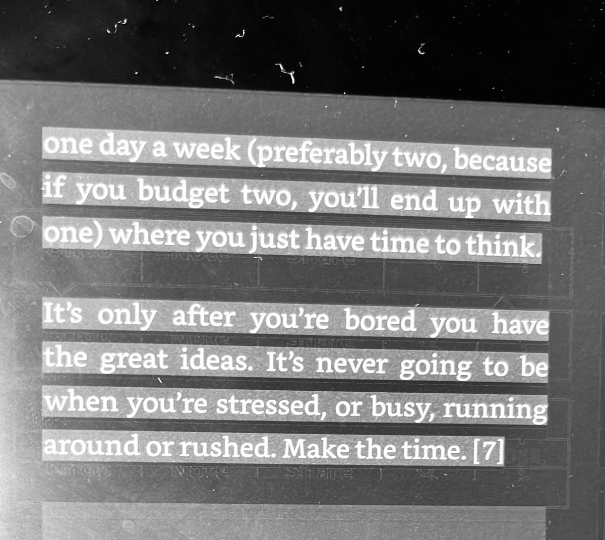 kushmishra's tweet photo. Stop scrolling, make time, get bored @naval https://t.co/QehjPwEqJn